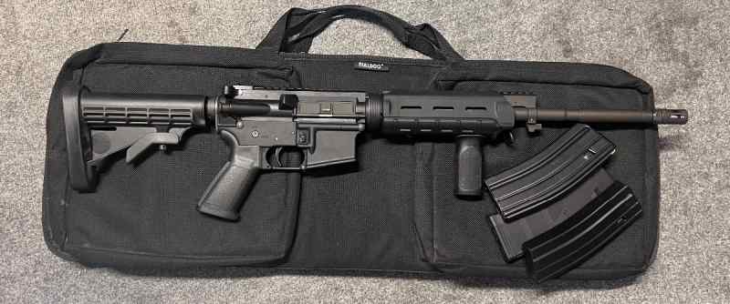 WW AR-15 rifle    5.56     
