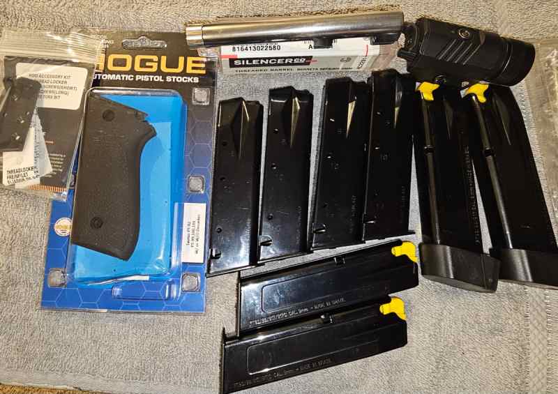 Mags, Ammo, Slides, and Miac (LOOK)