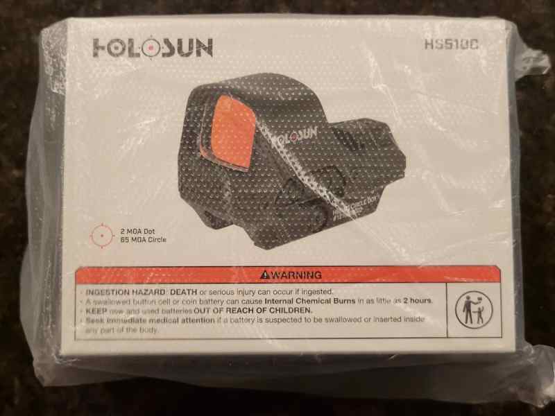 Holosun HS510C Red Dot - Brand New