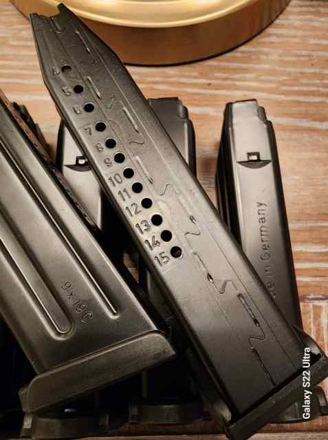 HK 15 Round HK USPC/VP9/P30 9mm Mags