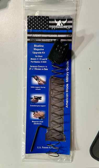Henning Magazine Extension Basepad, Glock 17 34