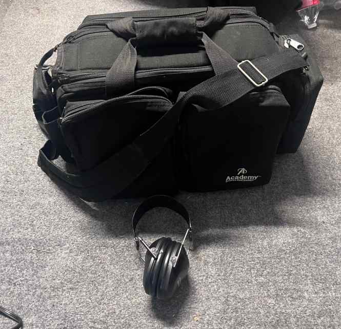 Gun range gear bag