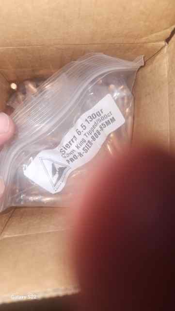Sierra game king bullets 6.5 130 grain (1000)