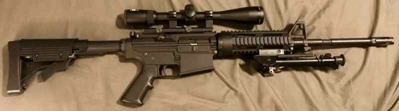 DPMS AP4 AR-10 .308 for sale with thermal