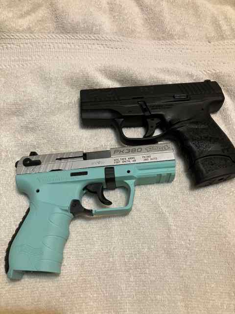 Walther,s His&amp;Her’s 9MM/380