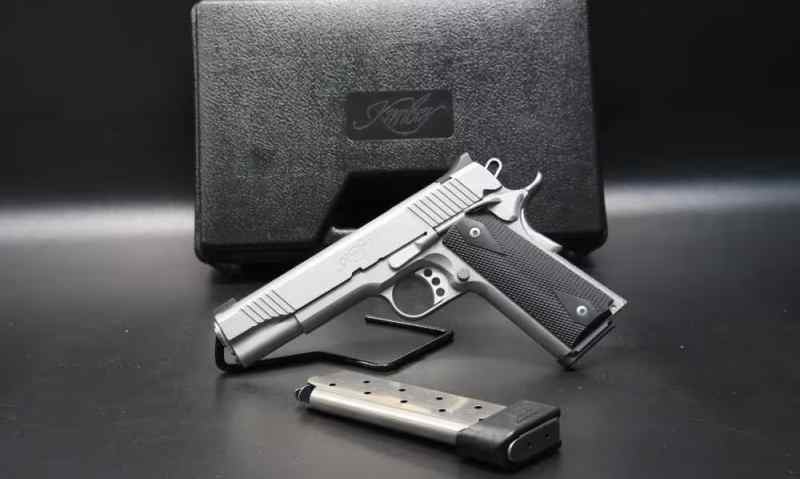 Kimber Classic Stainless 1911 Semi Auto Pistol .45