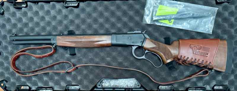 LNIB Big Horn Armory 89 500 S&amp;W w/Leather Package