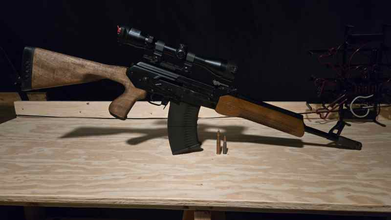Like new Russian Molot AK Vepr in 7.62X54R SVD 16&quot;