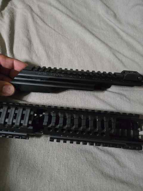 Alpha barwarus Ak47 handgaurd tws dog leg rail 