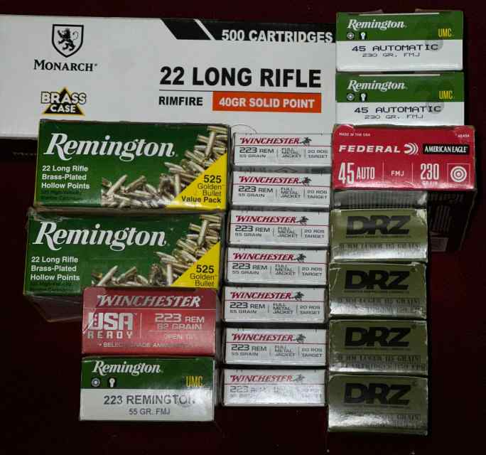 VARIOUS AMMUNITION FOR TRADE