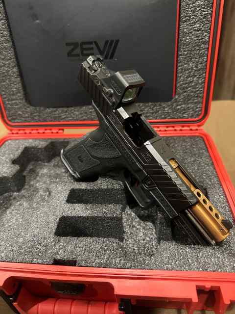 Zev oz9c Hypercomp w/holosun 508t 9mm