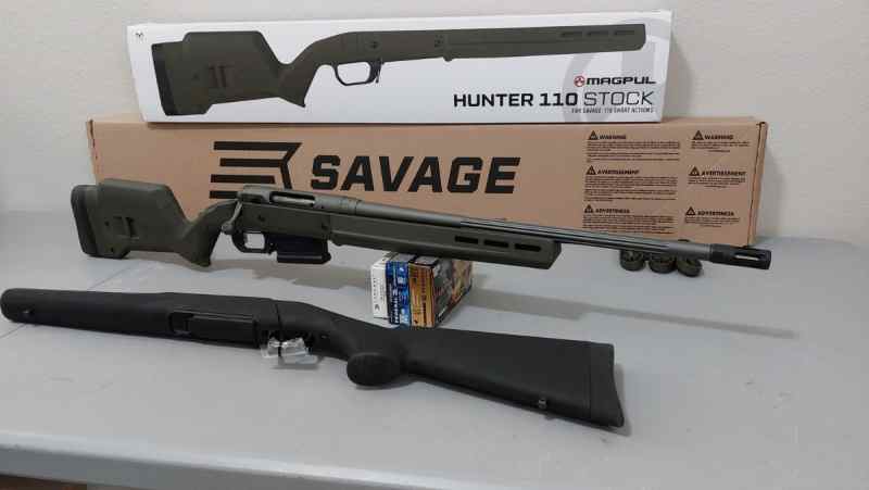 Savage (.308) 110 Trail Hunter Lite + Magpul Stock
