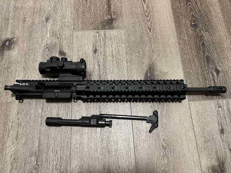 BCM 16&quot; complete upper w/ BCG&amp;CH + PA 2.5x prism