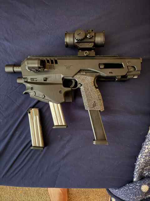 Springfield XDM 4.5 9mm with Micro Conversion Kit