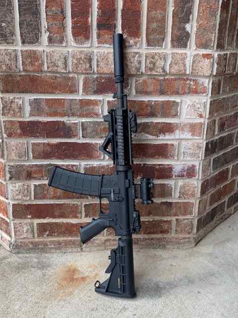 OG bushmaster ar15 quad rail