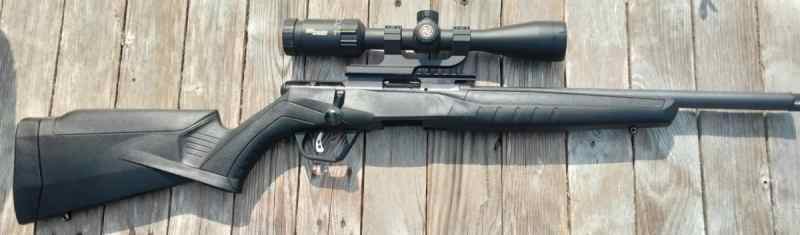Savage B22  FV SR .22lr w/scope