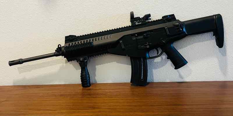 Beretta ARX160 .22 with folding stock and red dot