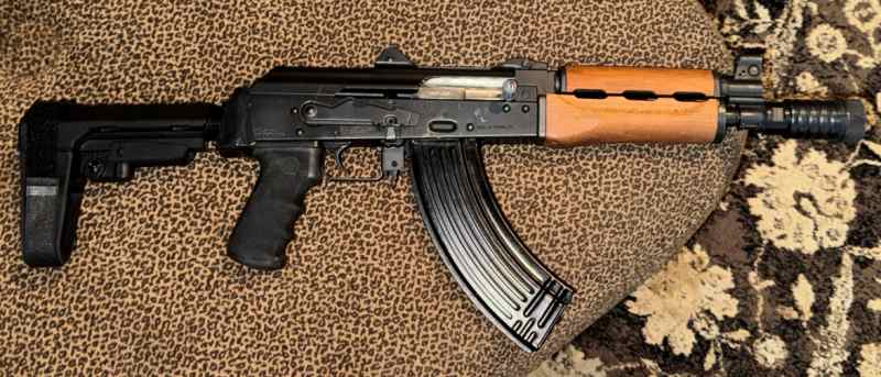 For Sale Zastava MPAP AK47 Pistol W/brace.