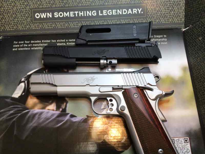 Kimber 1911 45 acp, with Complete. 22 conversion 