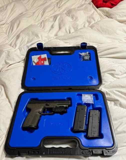 FN Five-seven with night sights in 5.7x28mm   