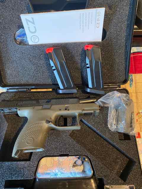 OD FRAME CZ P10-S EXCELLENT CONDITION $450