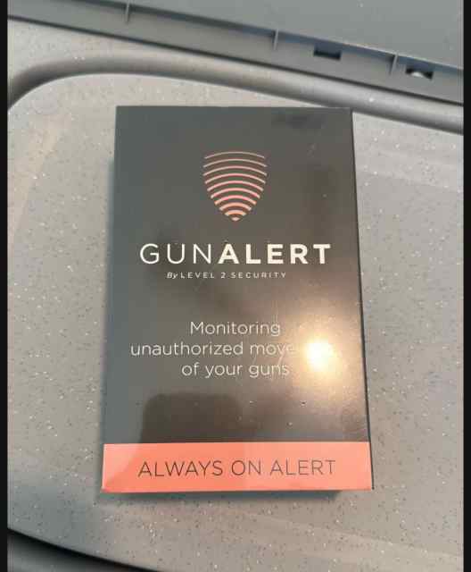 Gun alert by level two security Brand New