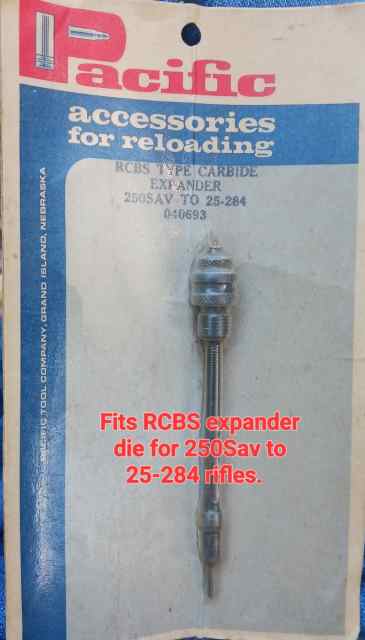 RCBS TYPE CARBIDE EXPANDER 