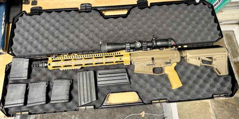 Aero Precision AR-10 with Leupold VXR 3-9