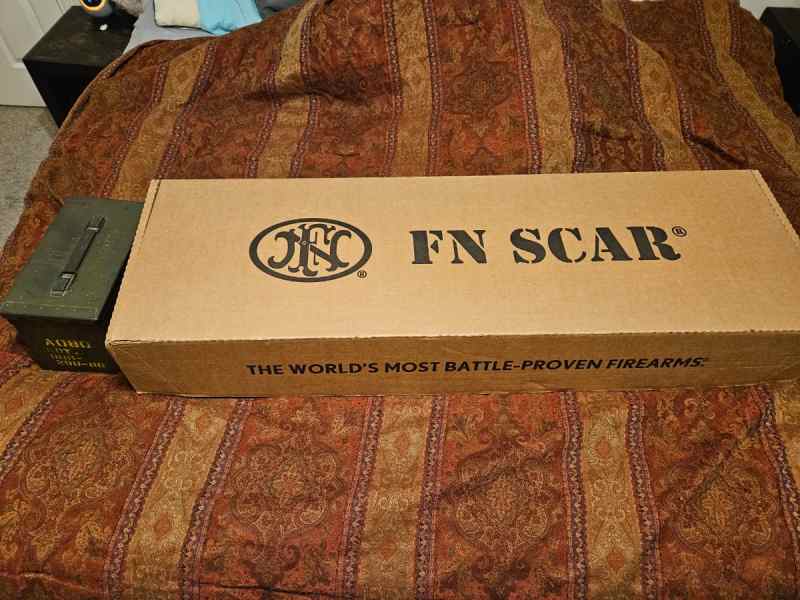 SCAR 20S 308. WITH SCOPE AND AMMO **ORIGNIAL BOX**