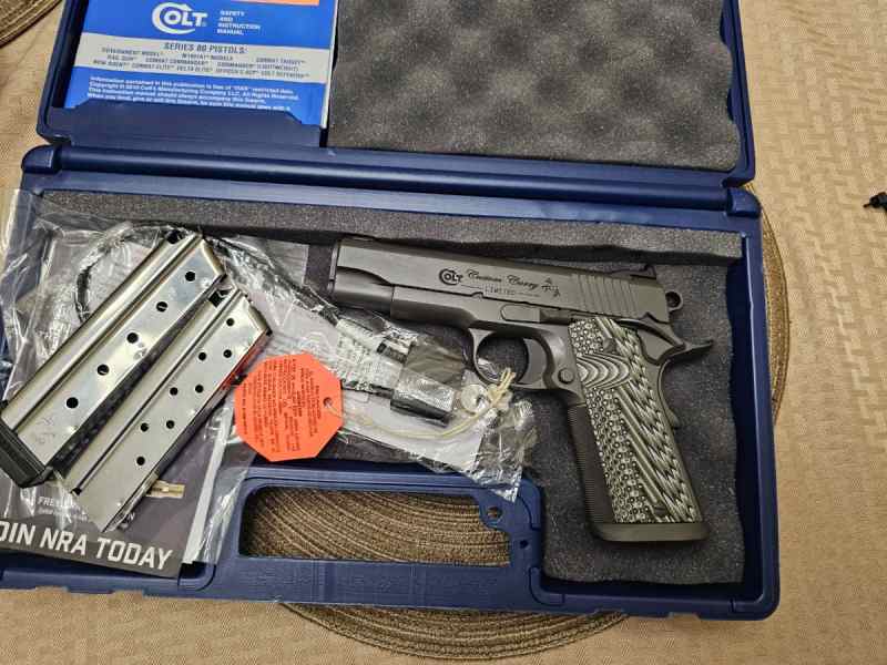  New Colt Custom Carry Limited 9mm