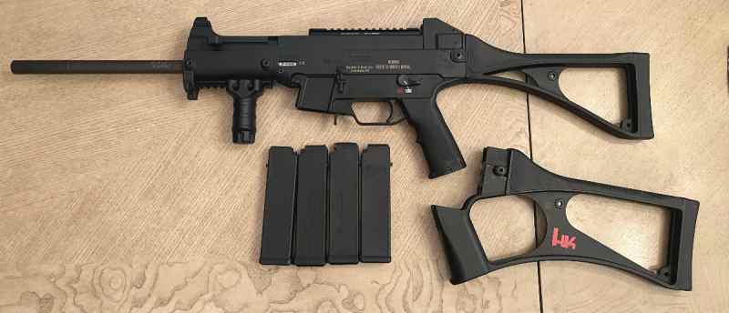 HK USC 45ACP Carbine + Extras