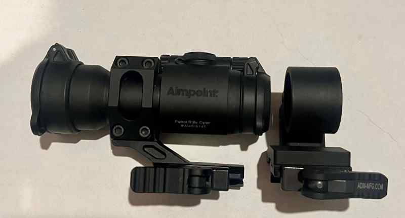 Aimpoint with ADM mounts 