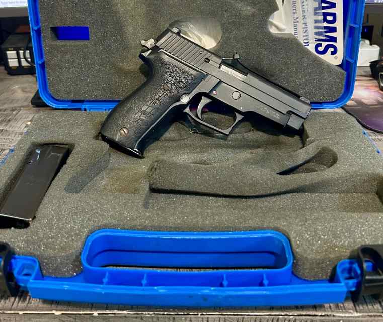 SIG P226 with two 15 round mags