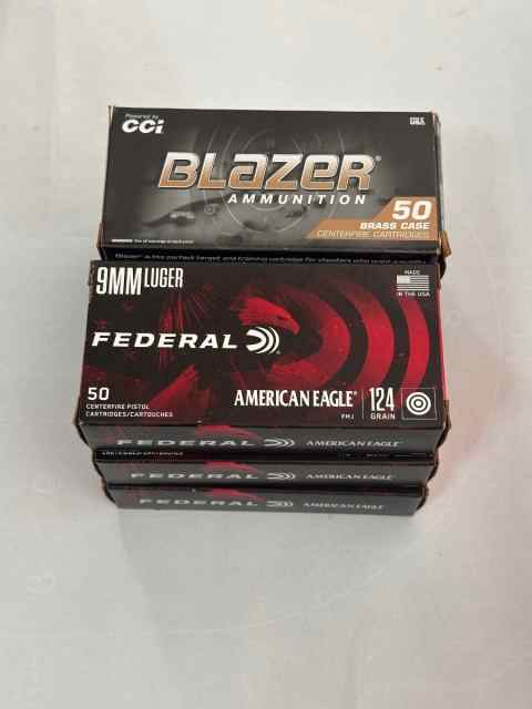 Blazer / Federal 9mm For sale or trade