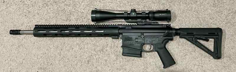 PSA AR-10 Gen3 Full Rail and Vortex 4x12x44 Scope